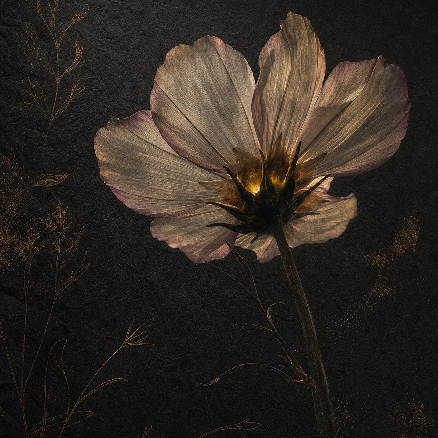 CENSEROOT Gilded Regent design inspiration image for a wearable solid incense bracelet.