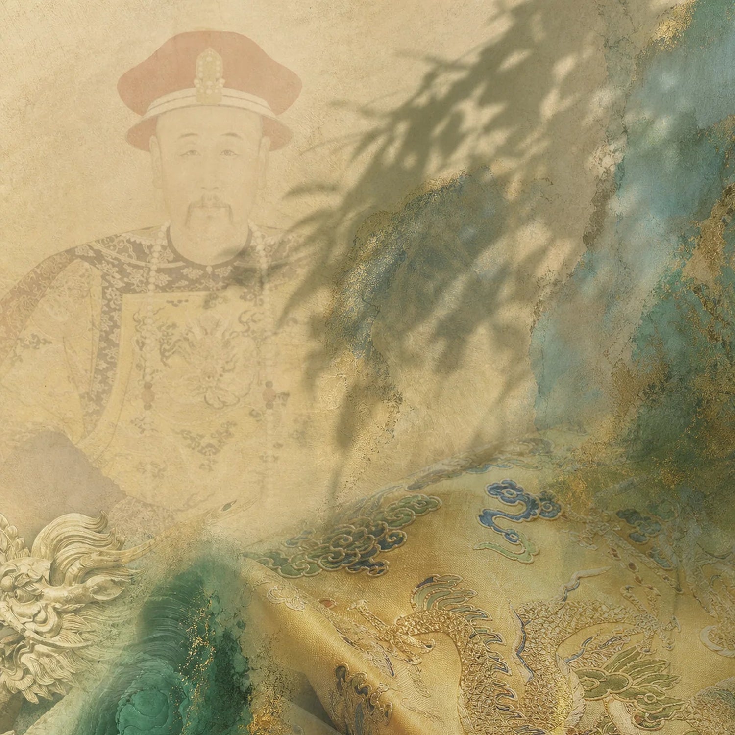 CENSEROOT Palace Breeze design inspiration image for a wearable solid incense bracelet.